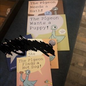 3 pigeon story books